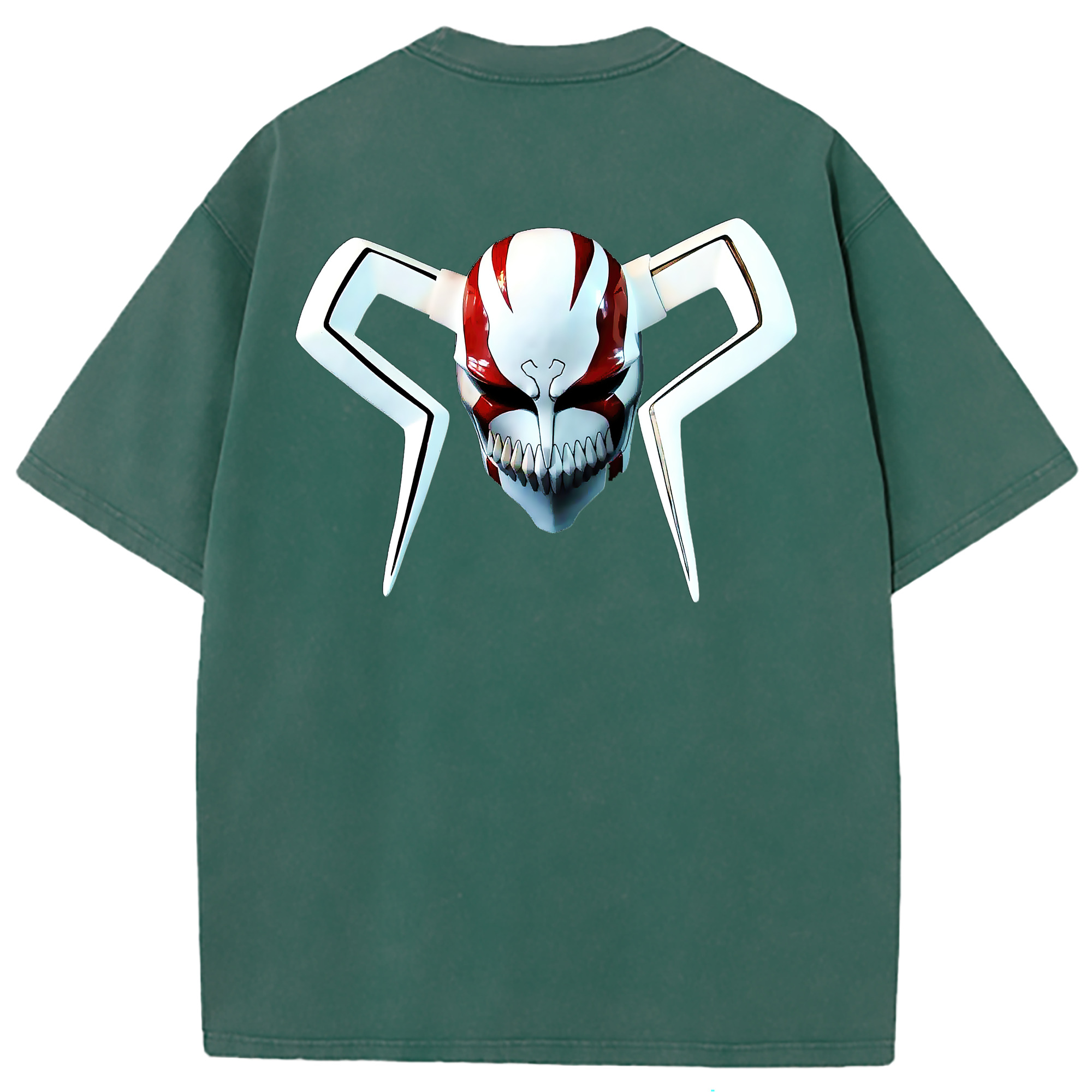 （画像用） ブリーチ 黒崎一護（くろさき いちご）BLEACH Kurosaki Ichigo 綿100% ヴィンテージ風 半袖Tシャツ（背面プリント）